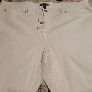 EILEEN FISHER WHITE JEANS